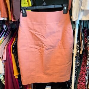 Express Coral Pencil Skirt